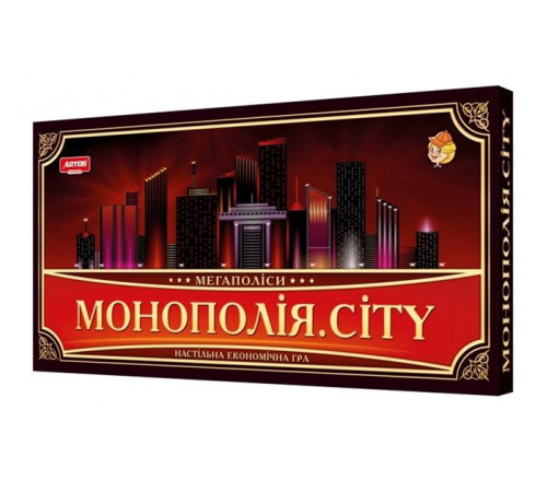 Настольная игра "Монополия" "Сити" "ЯУ" (1137-)